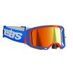 Μάσκα μηχανής motocross ALPINESTARS VISION 8 WORDMARK BL/ORG MIRROR-RED thumb