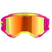 Μάσκα μηχανής motocross ALPINESTARS VISION 5 WORDMARK PNK/YLW MIRROR-RED thumb