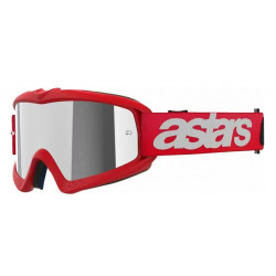 Παιδική μάσκα motocross ALPINESTARS VISION BLAZE RED MIRROR-SIL
