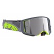 Μάσκα μηχανής motocross ALPINESTARS SUPERTECH STREAM GRAY/YLW MIRROR-SILVER thumb