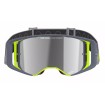 Μάσκα μηχανής motocross ALPINESTARS SUPERTECH STREAM GRAY/YLW MIRROR-SILVER thumb