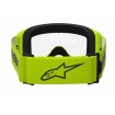 Μάσκα μηχανής motocross ALPINESTARS VISION 3 WORDMARK YLW CLEAR thumb
