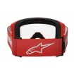 Μάσκα μηχανής motocross ALPINESTARS VISION 3 WORDMARK RED CLEAR thumb