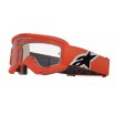 Μάσκα μηχανής motocross ALPINESTARS VISION 5 CORP ORANGE CLEAR thumb