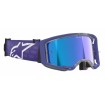 Μάσκα μηχανής motocross ALPINESTARS VISION 8 CORP PURPLE MIRROR-BLUE thumb
