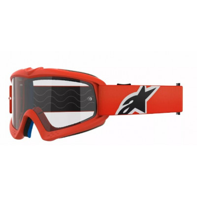 Παιδική μάσκα motocross ALPINESTARS VISION CORP ORANGE CLEAR