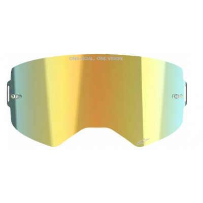 Φακός μάσκας ALPINESTARS SUPERTECH MIRROR GLD