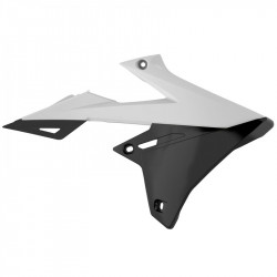 Κάλυμμα ψυγείου μηχανής Polisport Suzuki RMZ450 - 2018-21 White/Black