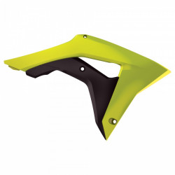 Κάλυμμα ψυγείου μηχανής POLISPORT Radiator Scoops HONDA CRF 250R (18-21) CRF 450R (17-20) Yellow/Black