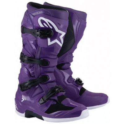 Μπότες μηχανής motocross ALPINESTARS TECH 7 PURPLE C25
