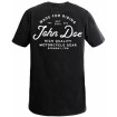 Κοντομάνικο μπλουζάκι JOHN DOE JD LETTERING Black thumb