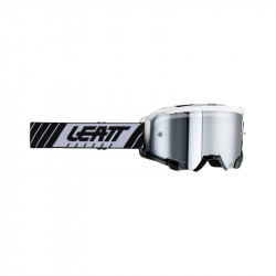 Μάσκα μηχανής motocross LEATT Velocity 4.5 Iriz-White Silver 50%