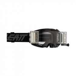 Μάσκα μηχανής motocross LEATT Vizion 3.5 Roll-Off-Stealth Clear 90 VLT