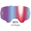 Cryztal Iriz φακός για μάσκα Leatt Velocity-Purple 80% thumb