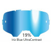 Cryztal Iriz φακός για μάσκα Leatt Velocity-Blue UltraContrast 19%