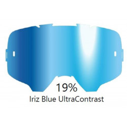 Cryztal Iriz φακός για μάσκα Leatt Velocity-Blue UltraContrast 19%