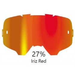 Cryztal Iriz φακός για μάσκα Leatt Velocity-Red 27%