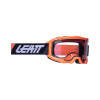 Μάσκα μηχανής motocross LEATT Velocity 4.5-Neon Orange Clear 83%