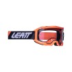 Μάσκα μηχανής motocross LEATT Velocity 4.5-Neon Orange Clear 83% thumb