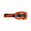 Μάσκα μηχανής motocross LEATT Vizion 2.5-Orange Clear 90 VLT