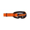 Μάσκα μηχανής motocross LEATT Vizion 2.5-Orange Clear 90 VLT thumb