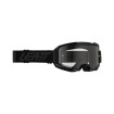 Μάσκα μηχανής motocross LEATT Vizion 2.5-Stealth Clear 90 VLT thumb