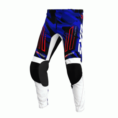 Παντελόνι μηχανής motocross FXR CLUTCH MX25 BLUE CAMO RED