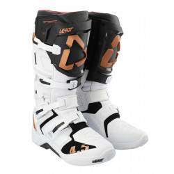 Μπότες μηχανής motocross LEATT 4.5-White Μπότες μηχανής motocross LEATT 4.5-White