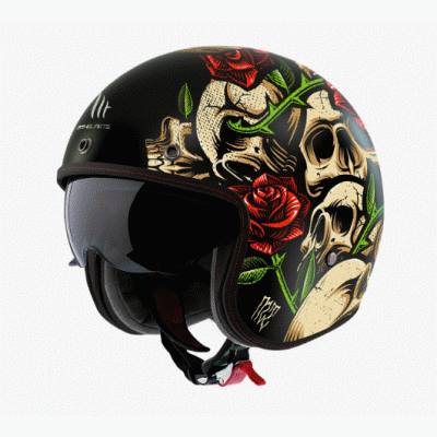 Κράνος μηχανής MT LE MANS 2 S SV BREAKOUT B9 JET-OPEN FACE