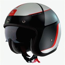 Κράνος μηχανής MT LE MANS 2 S SV LUTHER B15 MATT JET-OPEN FACE