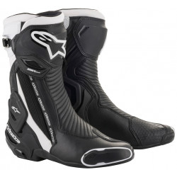 Μπότες μηχανής ALPINESTARS SMX PLUS V2 BLACK/WHITE Μπότες μηχανής ALPINESTARS SMX PLUS V2 BLACK/WHITE