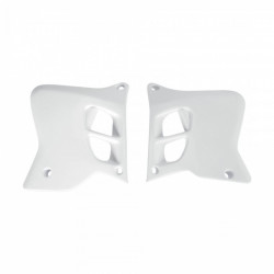 Κάλυμμα ψυγείου μηχανής POLISPORT YAMAHA YZ 125/250 (1993-95) White