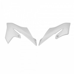 Κάλυμμα ψυγείου μηχανής POLISPORT YAMAHA YZ 65 (2019-25) White