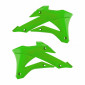 Κάλυμμα ψυγείου μηχανής POLISPORT Kawasaki KX 85 (2022-24) Green thumb