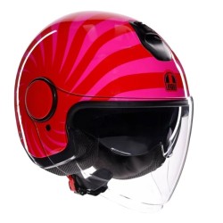Κράνος μηχανής AGV ETERES TROPEA RED/PINK JET-OPEN FACE