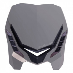 Μάσκα με φανάρι Polisport E-Blaze Grey Μάσκα με φανάρι Polisport E-Blaze Grey