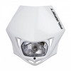Μάσκα με φανάρι εμπρός Polisport MMX - White