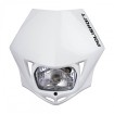 Μάσκα με φανάρι εμπρός Polisport MMX - White Μάσκα με φανάρι εμπρός Polisport MMX - White thumb