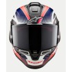 Κράνος μηχανής ALPINESTARS Supertech R10 Team Black/Carb/Blå/White thumb