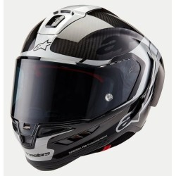 Κράνος μηχανής ALPINESTARS Supertech R10 Element Black/Carb/Silver