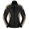 Γυναικείο μπουφάν μηχανής ICON Women's Overlord3 CELeather BLACK