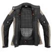 Γυναικείο μπουφάν μηχανής ICON Women's Overlord3 CELeather BLACK thumb