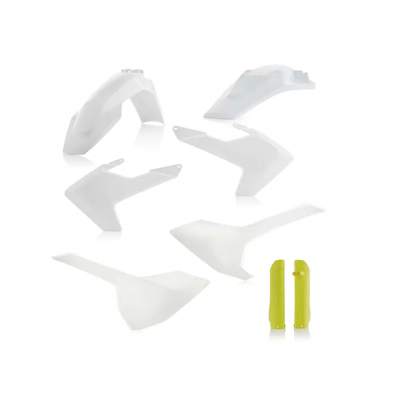 Σετ πλαστικά μοτοσυκλέτας ACERBIS για Husqvarna FE/TE 17-19 White/Yellow Σετ πλαστικά μοτοσυκλέτας ACERBIS για Husqvarna FE/TE 17-19 White/Yellow