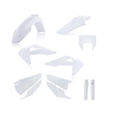 Σετ πλαστικά μοτοσυκλέτας ACERBIS για Husqvarna FE/TE 20-23 White Σετ πλαστικά μοτοσυκλέτας ACERBIS για Husqvarna FE/TE 20-23 White