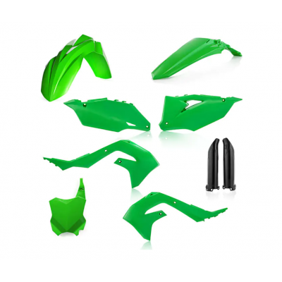 Σετ πλαστικά μοτοσυκλέτας ACERBIS για Kawasaki KX250F 21-24, KX450F 19-23 Green Σετ πλαστικά μοτοσυκλέτας ACERBIS για Kawasaki KX250F 21-24, KX450F 19-23 Green