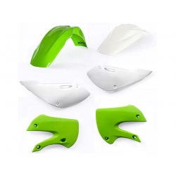 Σετ πλαστικά μοτοσυκλέτας ACERBIS για Kawasaki KX65 00-19 White/Green