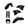 Σετ πλαστικά μοτοσυκλέτας ACERBIS για KTM EXC/EXC-F 08-11 Black