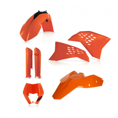 Σετ πλαστικά μοτοσυκλέτας ACERBIS για KTM EXC/EXC-F 08-11 Orange