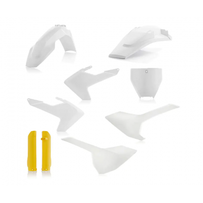 Σετ πλαστικά μοτοσυκλέτας ACERBIS για Husqvarna FC/TC 16-18 White/Yellow