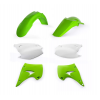 Σετ πλαστικά μοτοσυκλέτας ACERBIS για Kawasaki KX125/250 03-08 Green/White